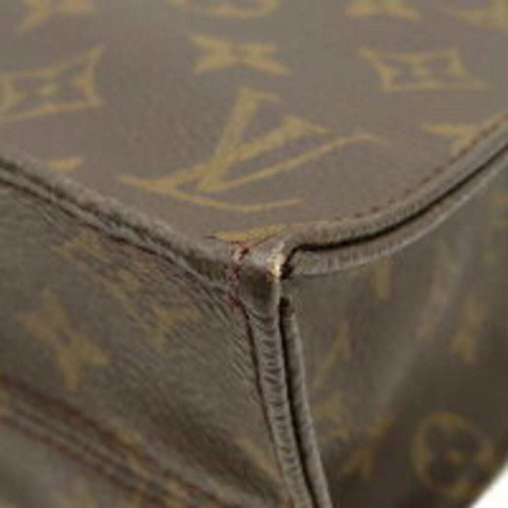 Louis Vuitton Sac Plat Tote Bag Monogram Brown Handbag - Picture 4 of 13